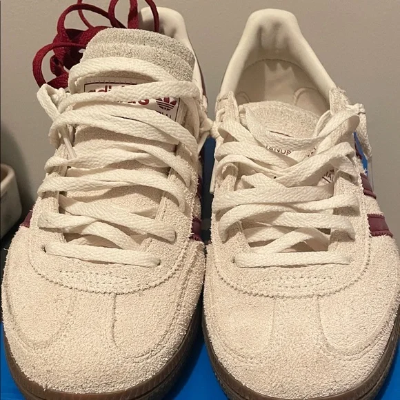 Adidas Spezial Cream with Burgundy Stripes - Picture 6 of 6